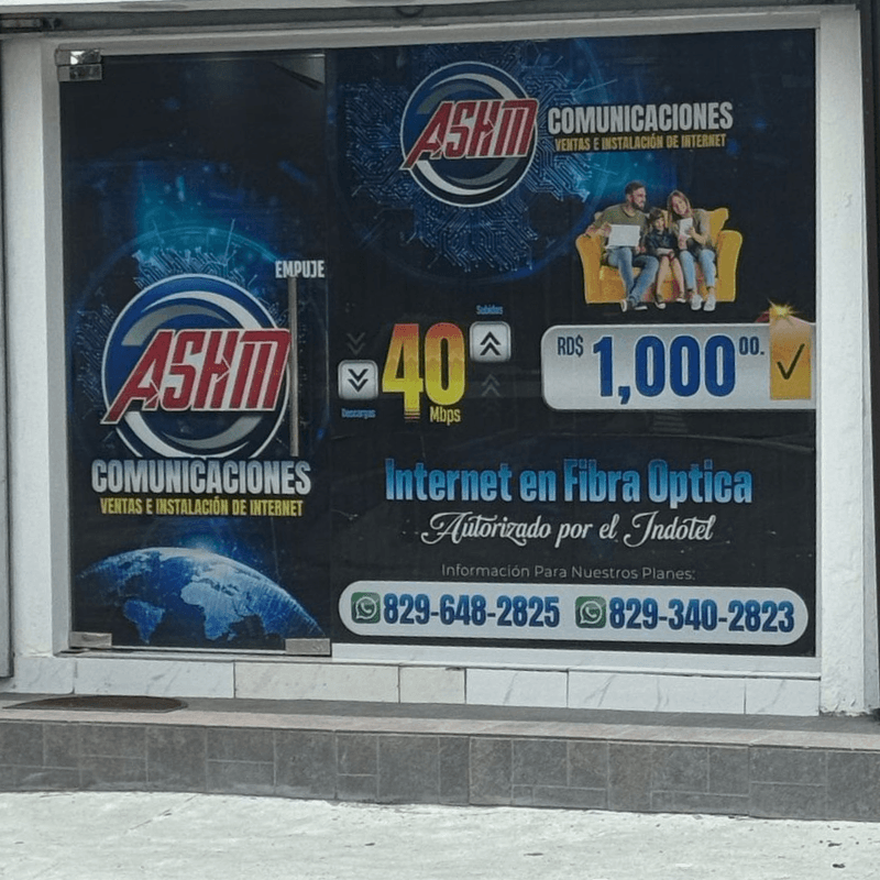 Otra sucursal ashmcomunicaciones